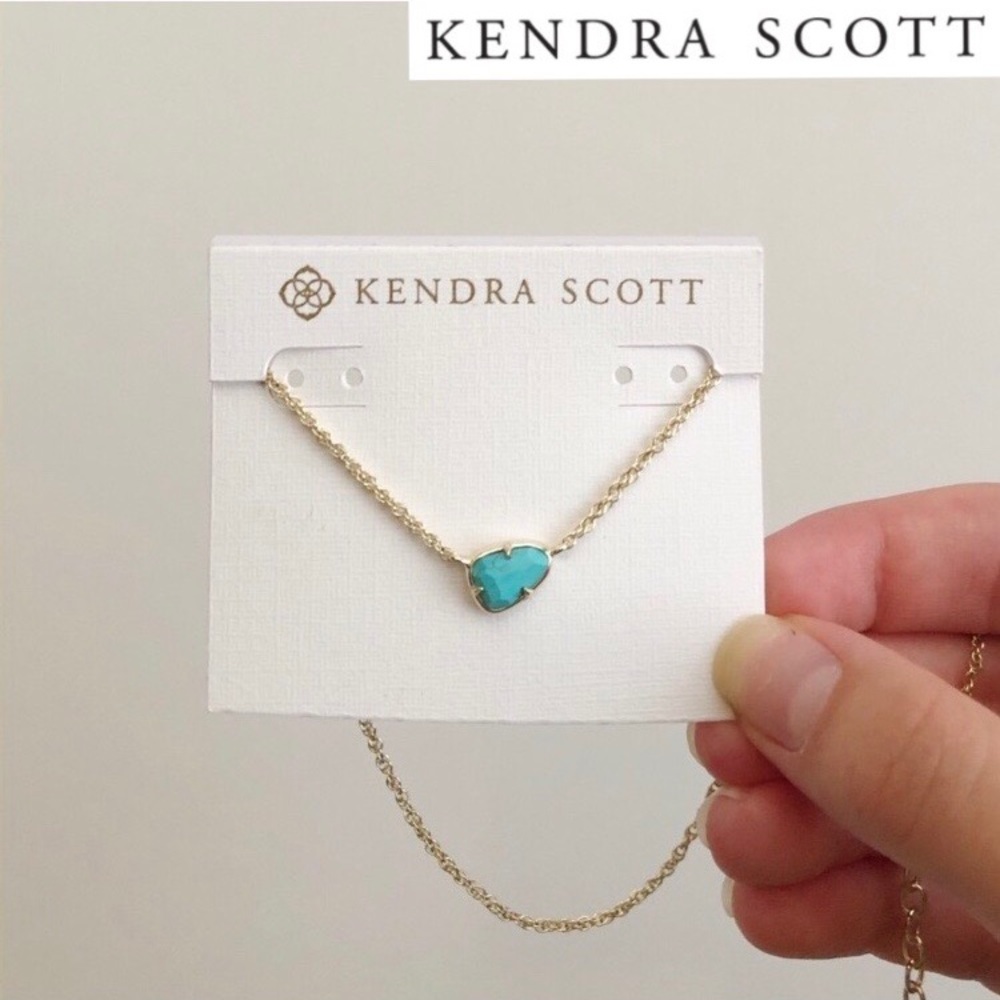 RARE Kendra Scott Hayden Necklace Turquoise